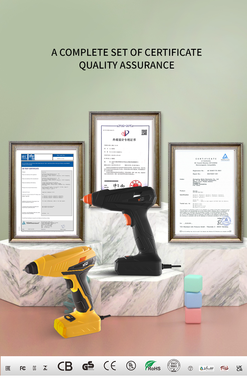 CE certified Glue Gun with stick