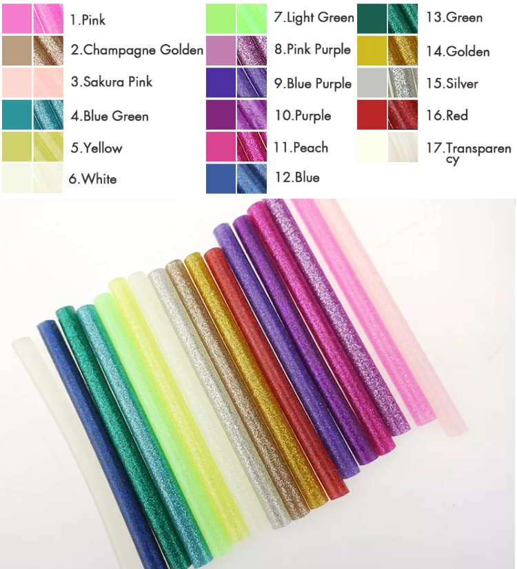 Glitter Hot Melt Glue Stick