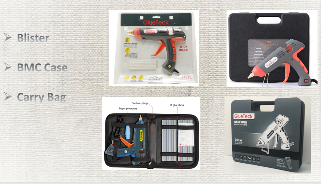 Packing Of The Hot Glue Gun