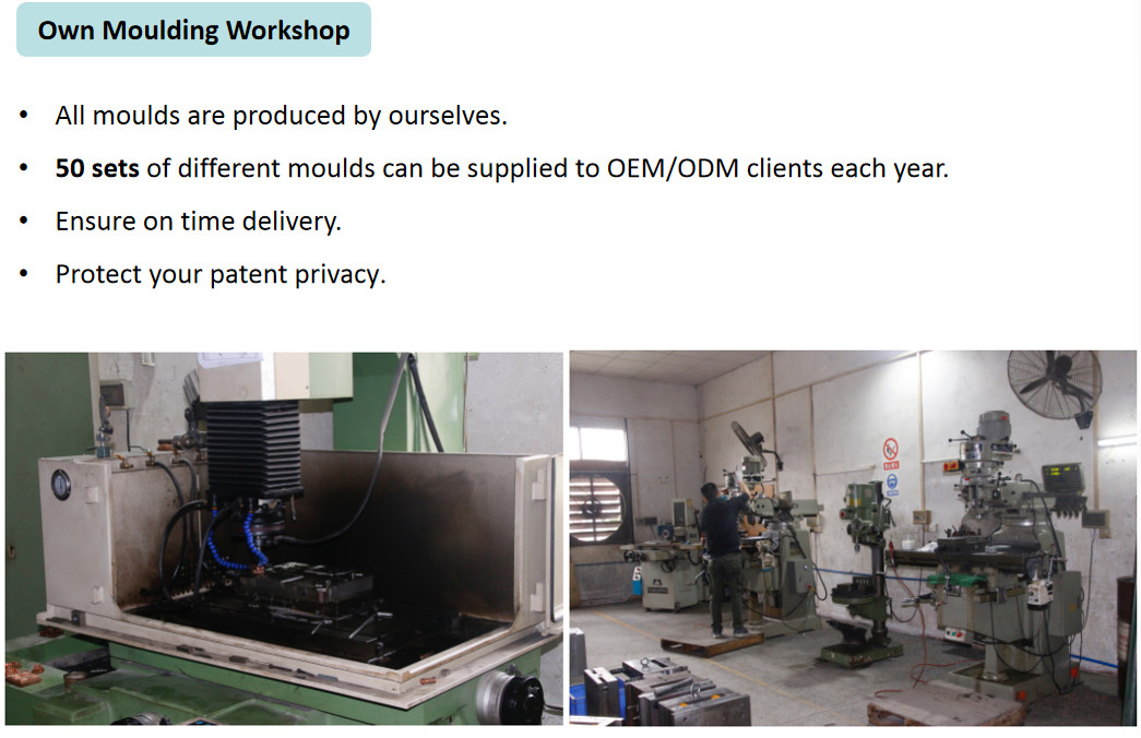 Binde has mould workshop