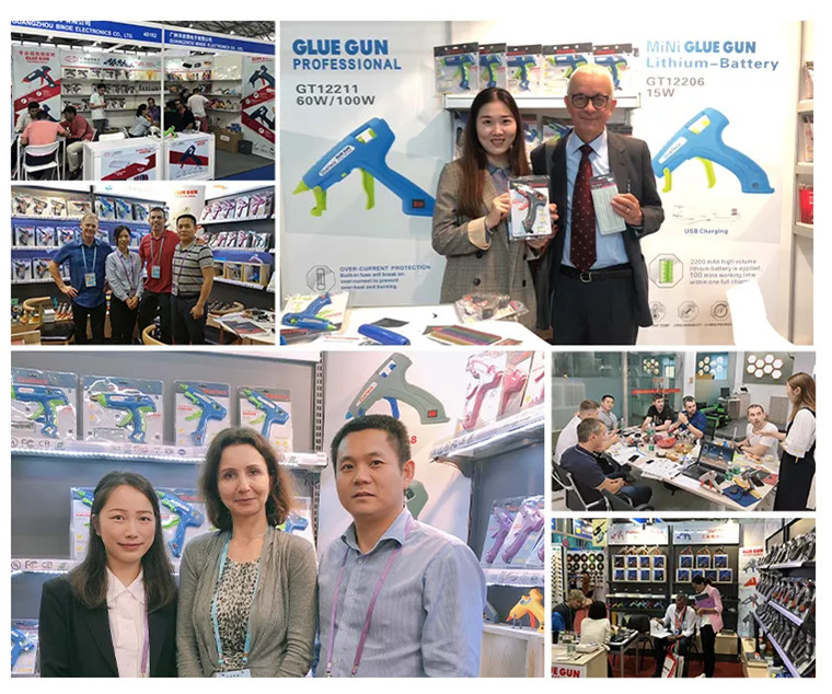 Exhibitions of the hot glue gun