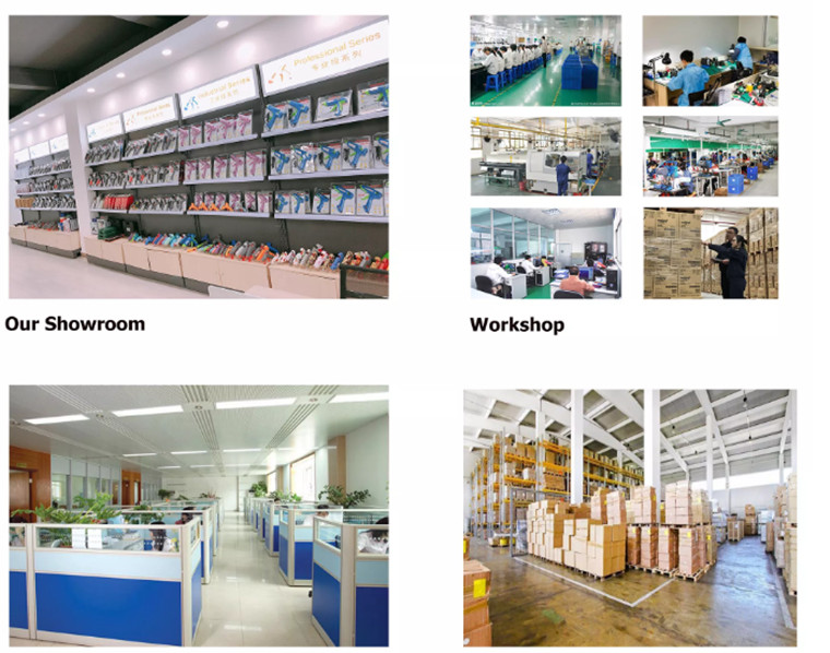 Showroom of the hot glue gun
