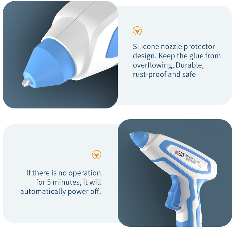 Features Of The Glue Gun